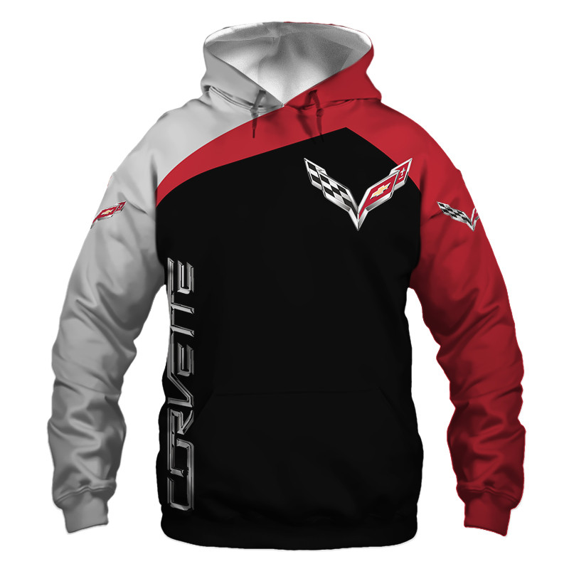 Corvette t-shirt hoodie apparel 3D full printing - Famjoys Corvette t-shirt hoodie apparel 3D full printing - Famjoys