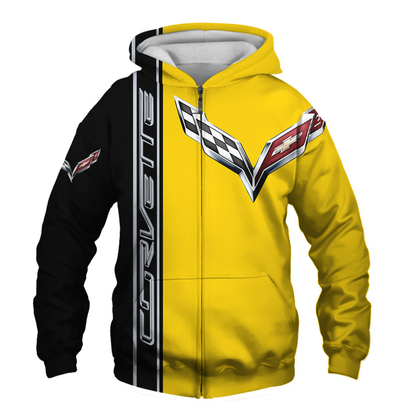 Corvette t-shirt hoodie apparel 3D full printing - Famjoys Corvette t-shirt hoodie apparel 3D full printing - Famjoys