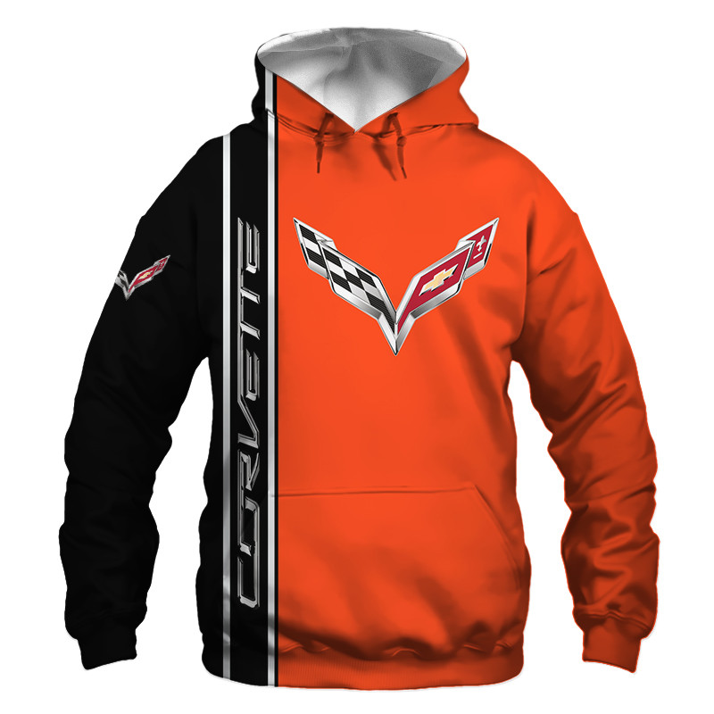 Corvette t-shirt hoodie apparel 3D full printing