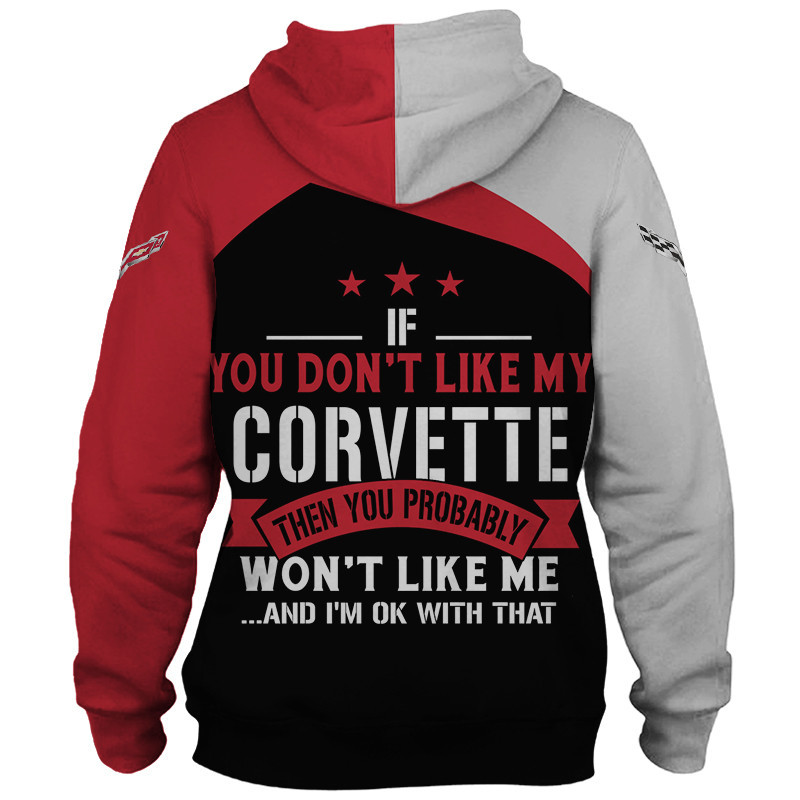 Corvette t-shirt hoodie apparel 3D full printing - Famjoys Corvette t-shirt hoodie apparel 3D full printing - Famjoys