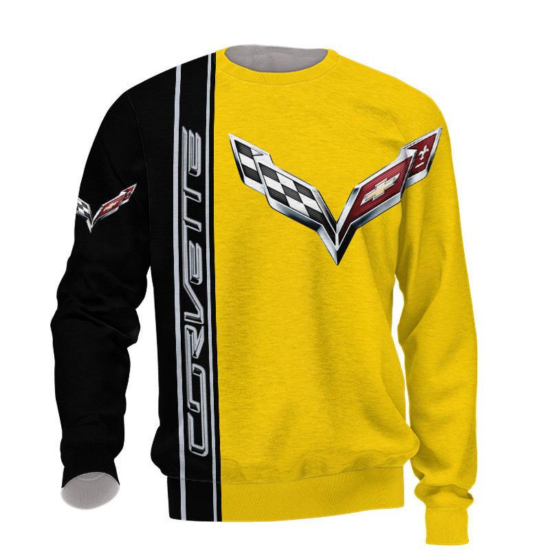 Corvette t-shirt hoodie apparel 3D full printing - Famjoys Corvette t-shirt hoodie apparel 3D full printing - Famjoys