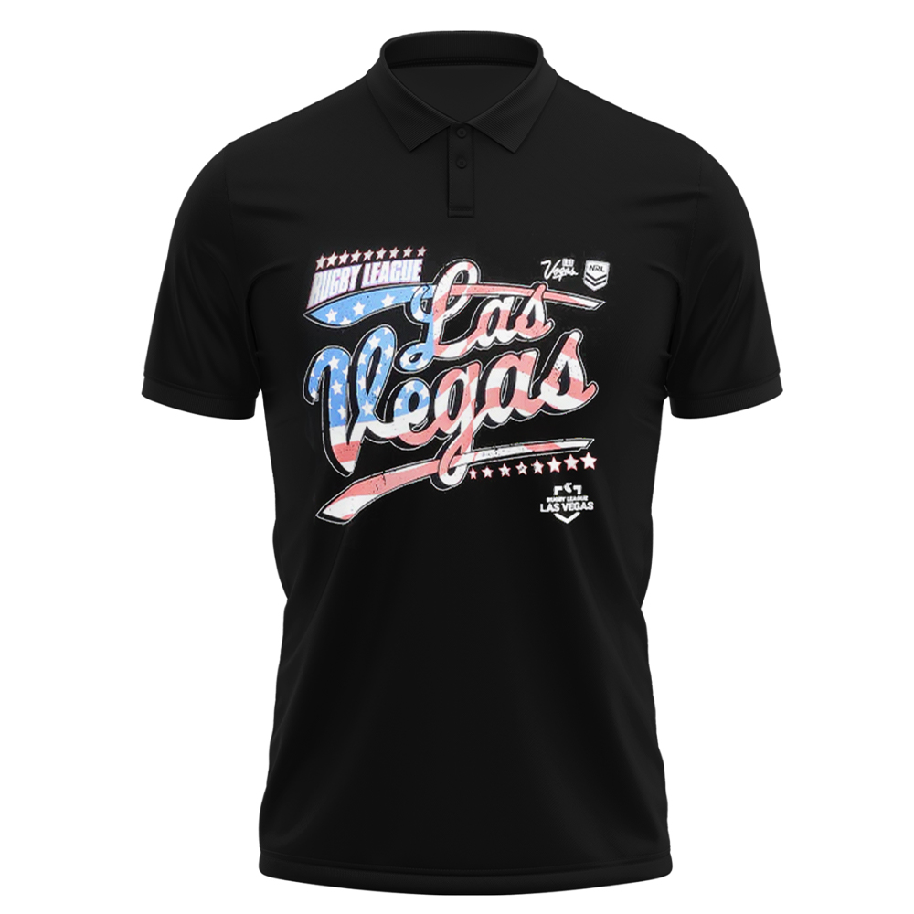 Cronulla Sharks Las Vegas 2025 POLO Limited Edtions - Famjoys Cronulla Sharks Las Vegas 2025 POLO Limited Edtions - Famjoys