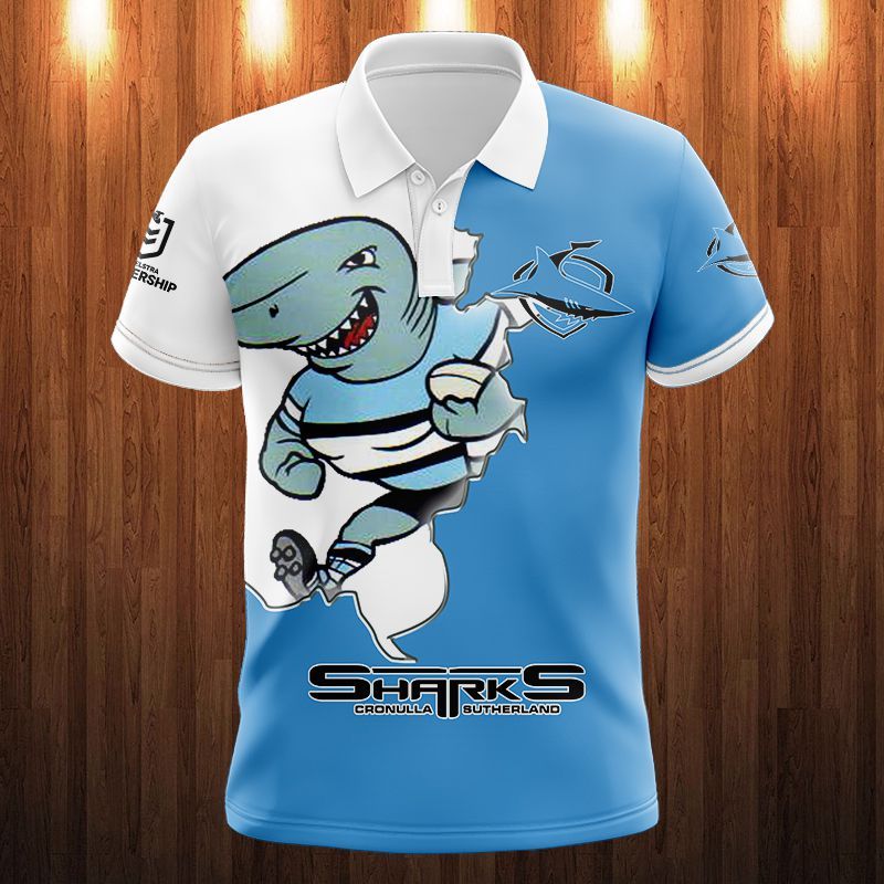 Cronulla Sharks Printing T-Shirt, Polo, Hoodie, Zip, Bomber 2246 - Famjoys Cronulla Sharks Printing T-Shirt, Polo, Hoodie, Zip, Bomber 2246 - Famjoys