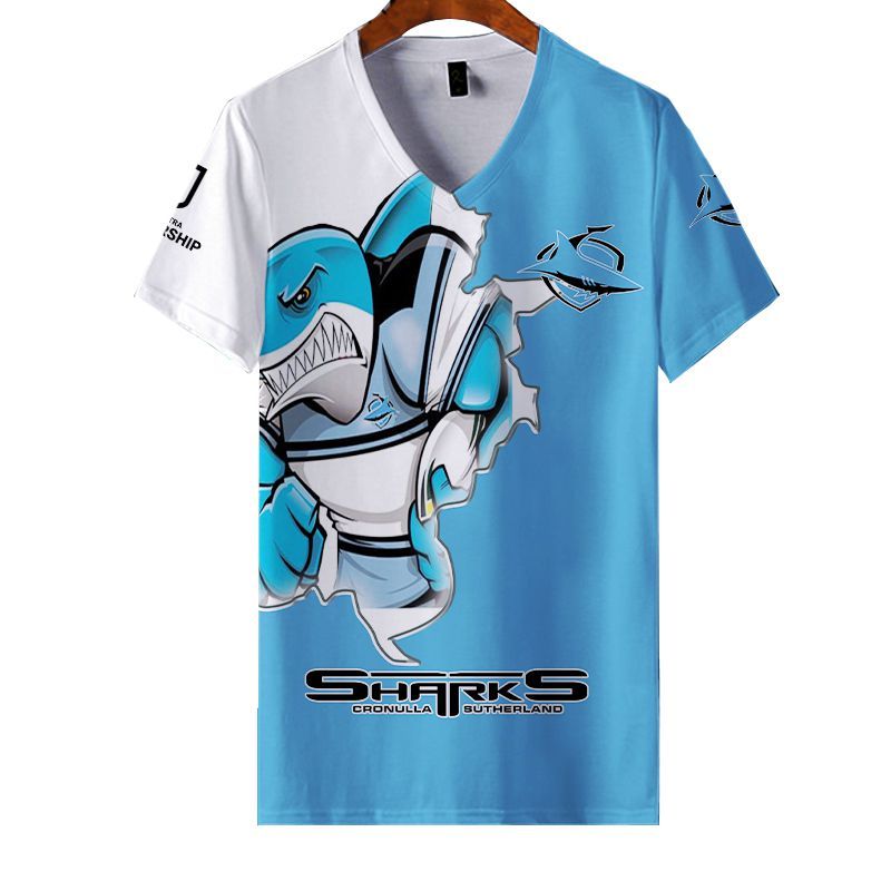 Cronulla Sharks Printing T-Shirt, Polo, Hoodie, Zip, Bomber 2374 - Famjoys Cronulla Sharks Printing T-Shirt, Polo, Hoodie, Zip, Bomber 2374 - Famjoys