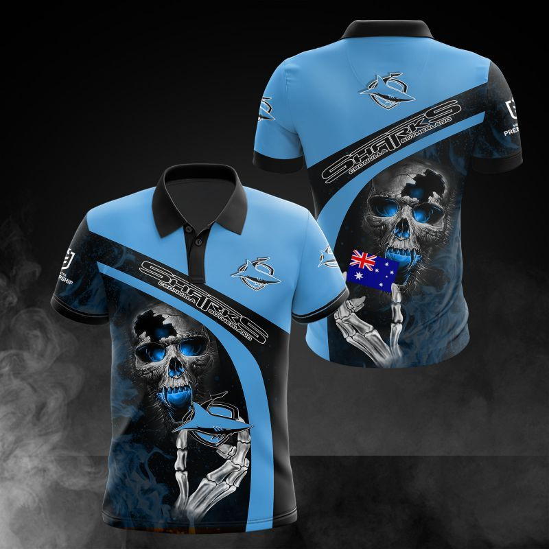 Cronulla Sharks Printing T-Shirt, Polo, Hoodie, Zip, Bomber 3313 - Famjoys Cronulla Sharks Printing T-Shirt, Polo, Hoodie, Zip, Bomber 3313 - Famjoys