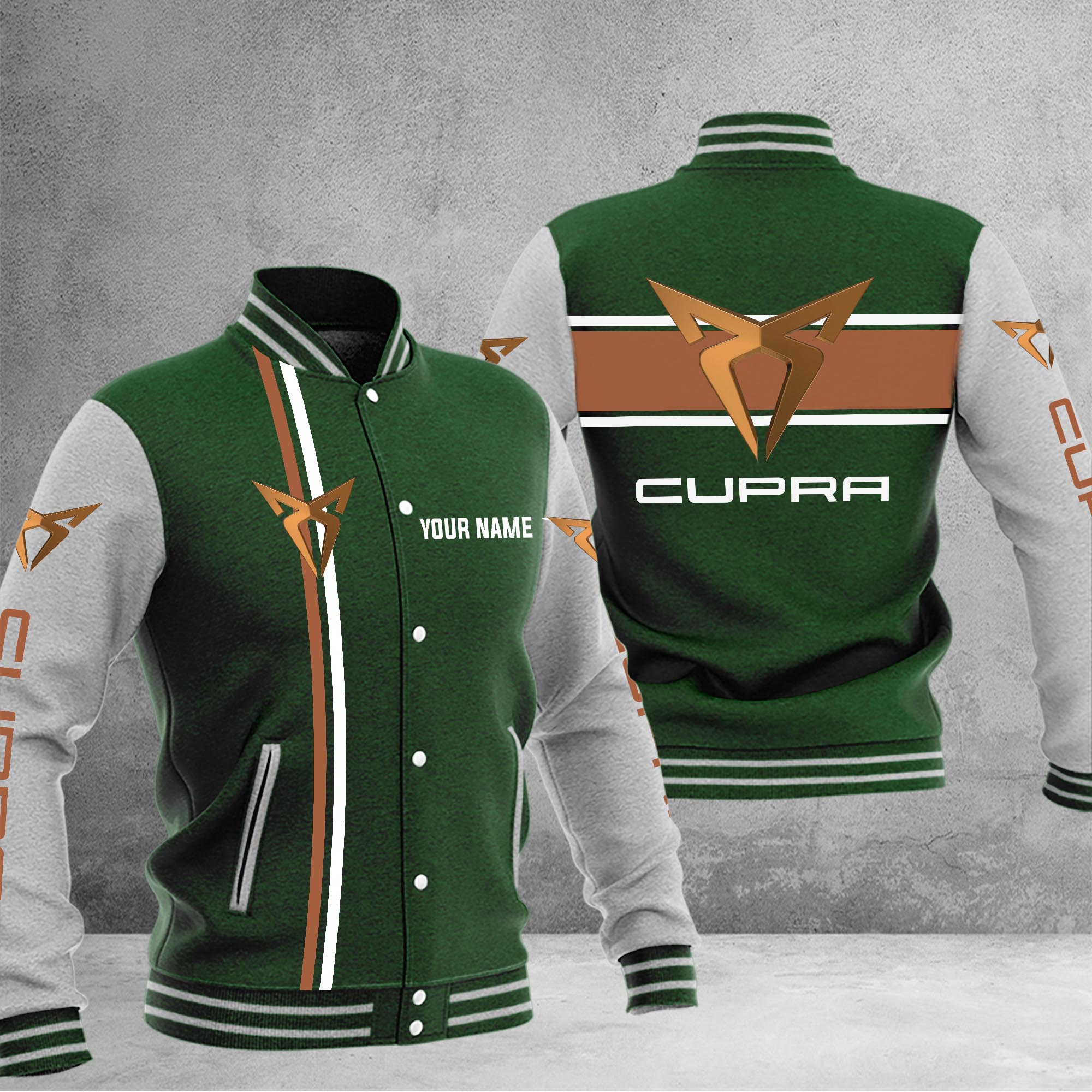 Cupra Baseball Jacket - Famjoys Cupra Baseball Jacket - Famjoys
