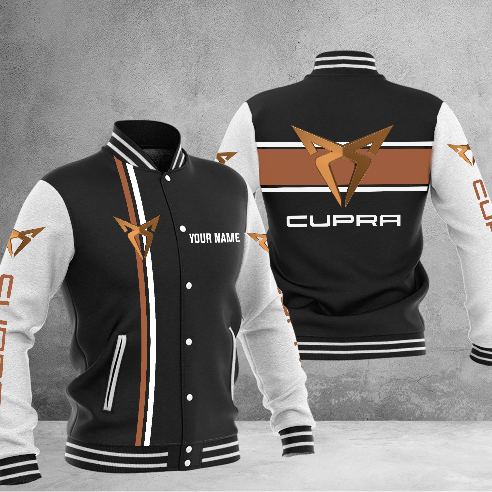 Cupra Baseball Jacket - Famjoys Cupra Baseball Jacket - Famjoys