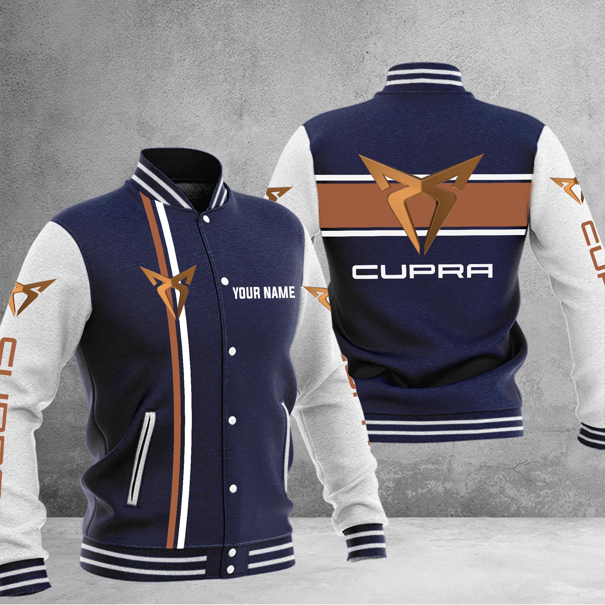 Cupra Baseball Jacket - Famjoys Cupra Baseball Jacket - Famjoys