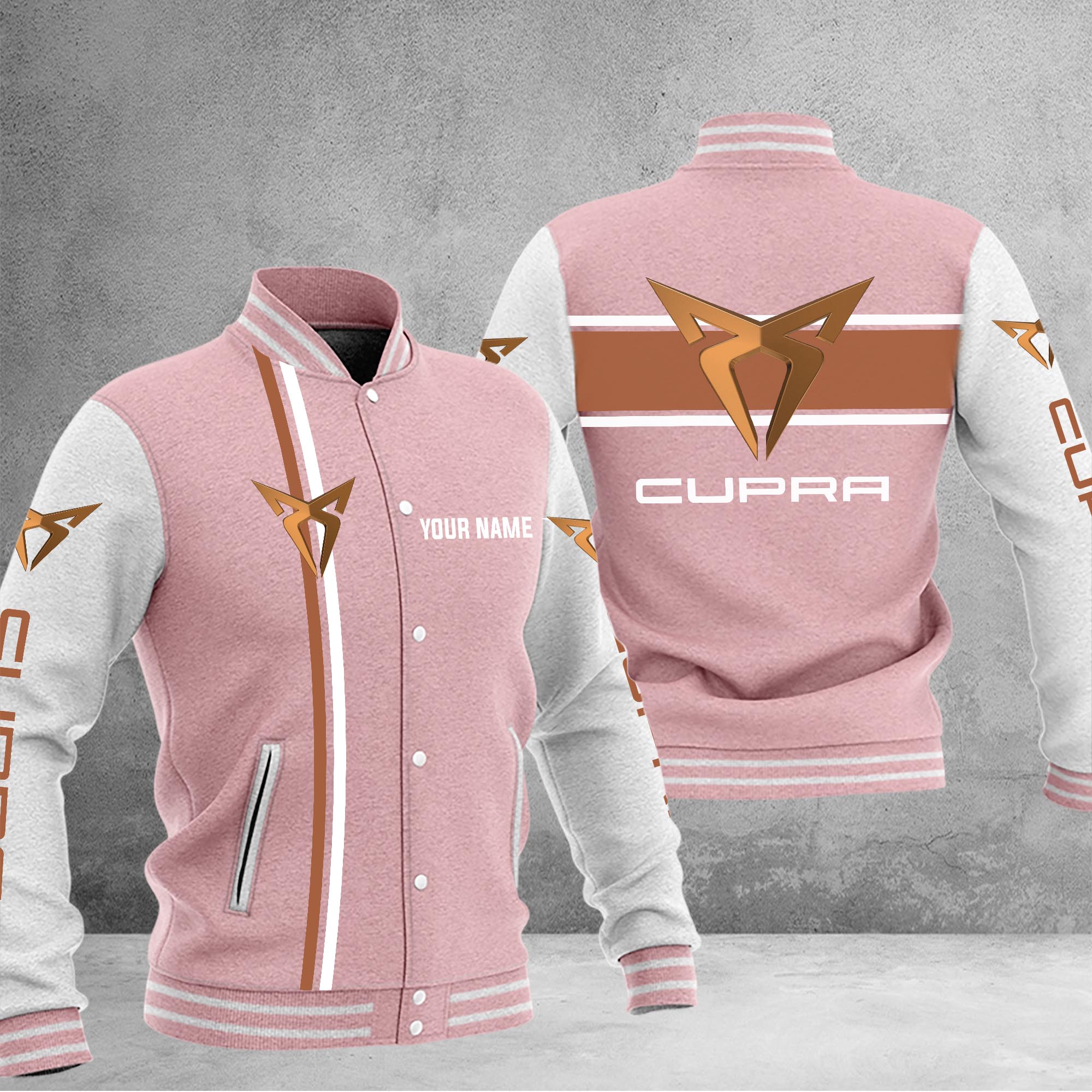 Cupra Baseball Jacket - Famjoys Cupra Baseball Jacket - Famjoys