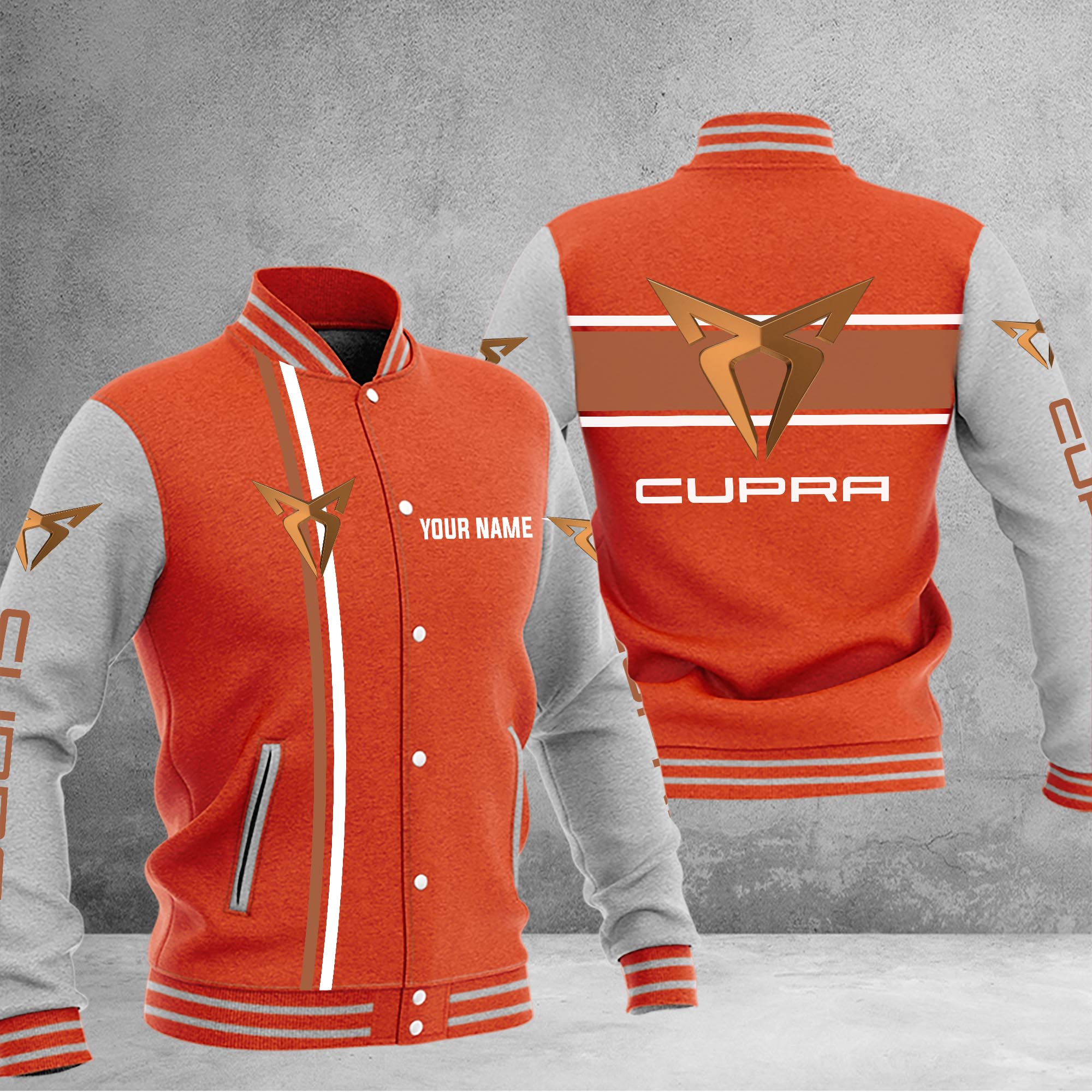Cupra Baseball Jacket - Famjoys Cupra Baseball Jacket - Famjoys