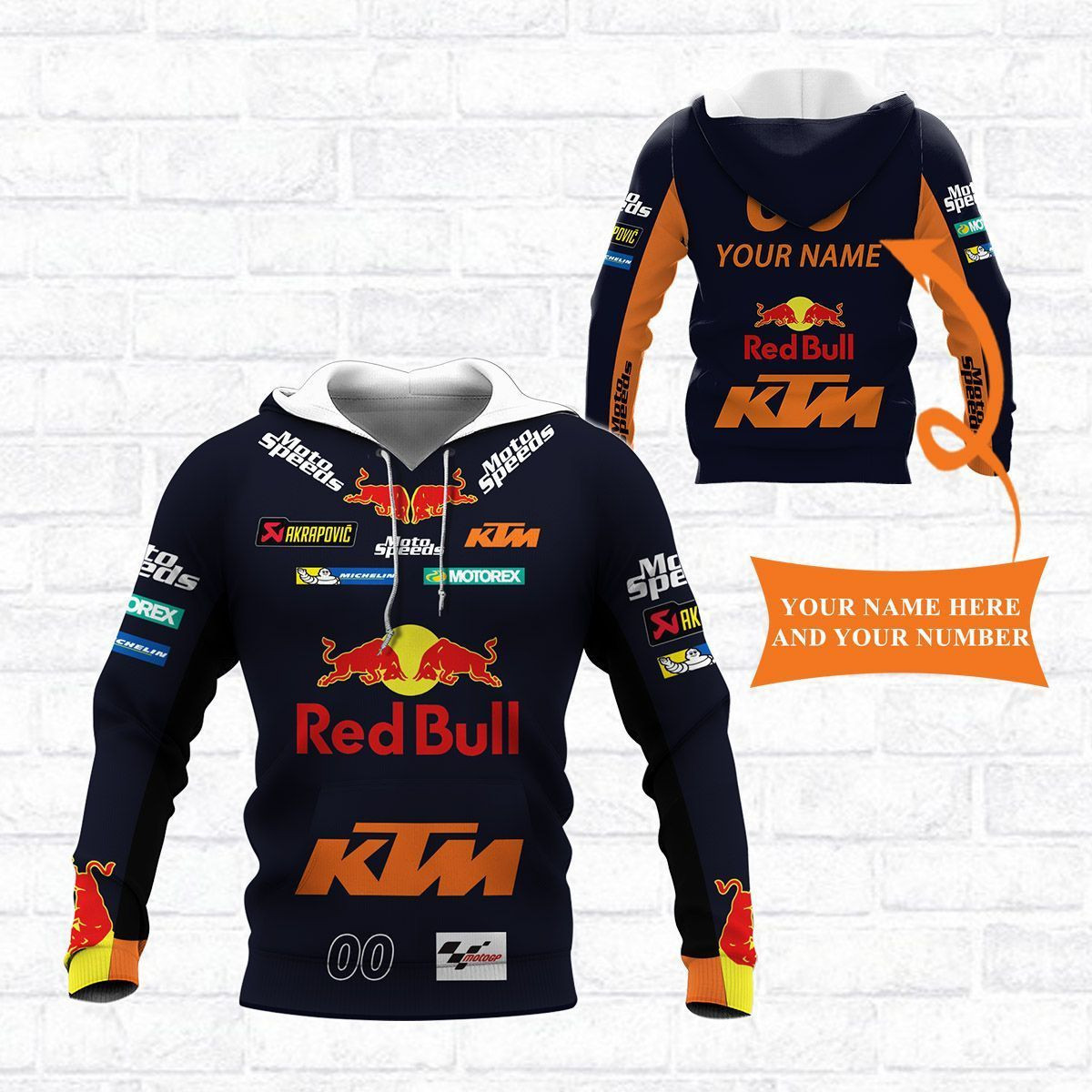 Custom 3D All Over Printed KTM Racing  Shirts Ver1
