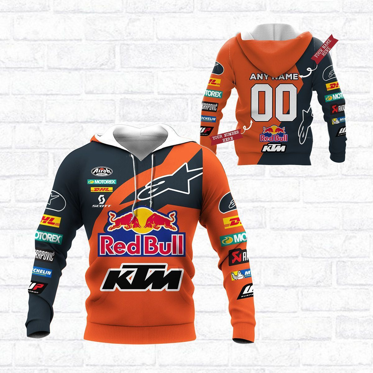Custom 3D All Over Printed KTM Racing Shirts Ver2 - Famjoys Custom 3D All Over Printed KTM Racing Shirts Ver2 - Famjoys