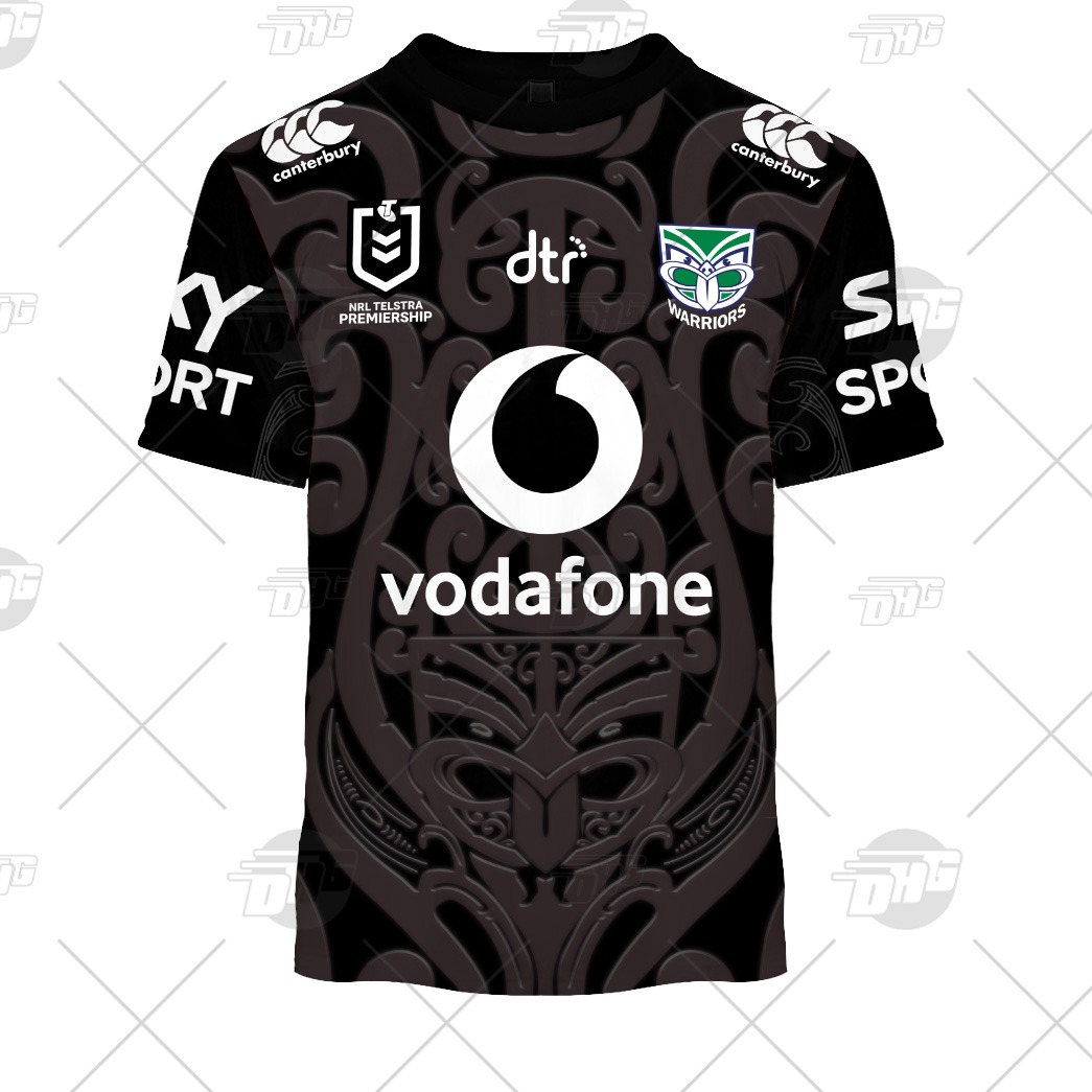 Custom Made New Zealand Warriors Vapodri On Field Indigenous 2021 - Famjoys Custom Made New Zealand Warriors Vapodri On Field Indigenous 2021 - Famjoys