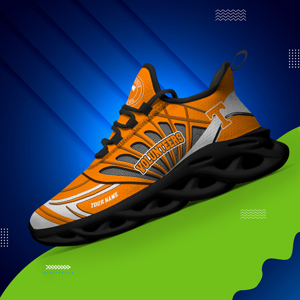 Custom Name 09 Tennessee Volunteers PERSONALIZED MAX SOUL SHOES DS001 - Famjoys Custom Name 09 Tennessee Volunteers PERSONALIZED MAX SOUL SHOES DS001 - Famjoys