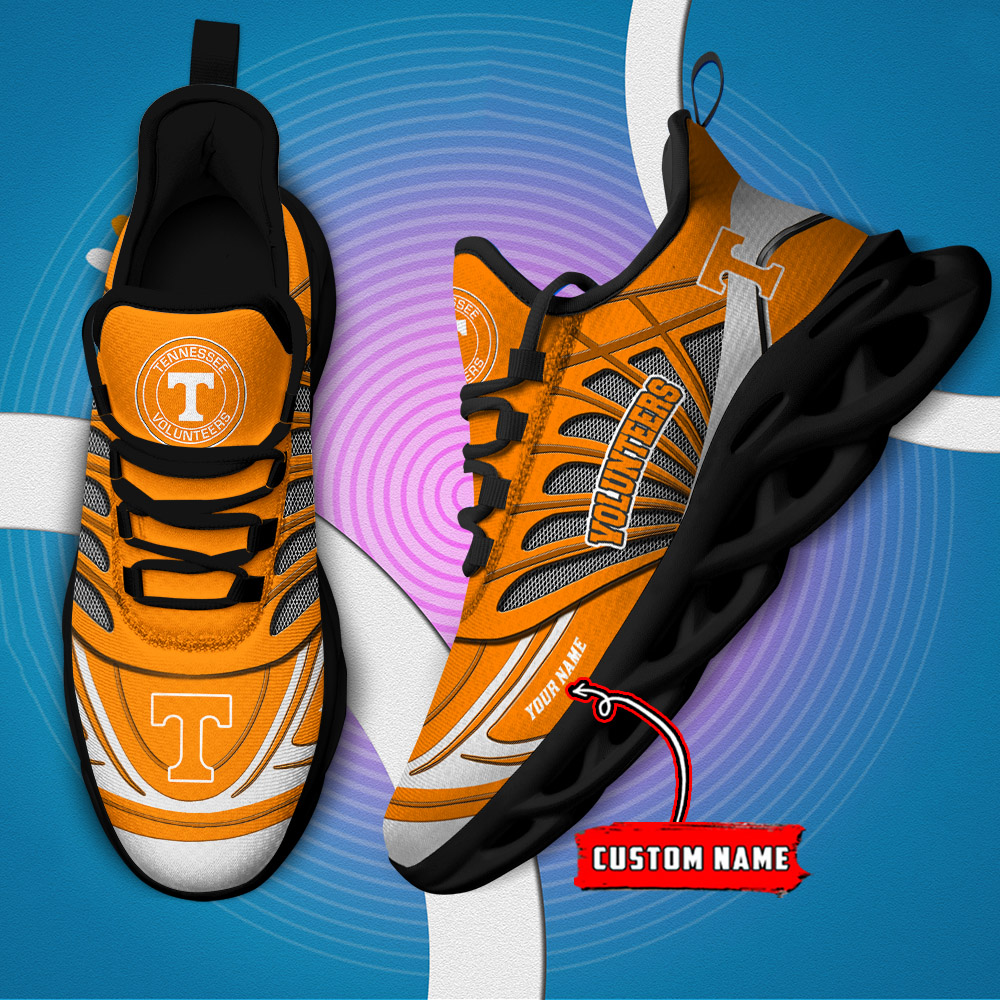 Custom Name 09 Tennessee Volunteers PERSONALIZED MAX SOUL SHOES DS001 - Famjoys Custom Name 09 Tennessee Volunteers PERSONALIZED MAX SOUL SHOES DS001 - Famjoys