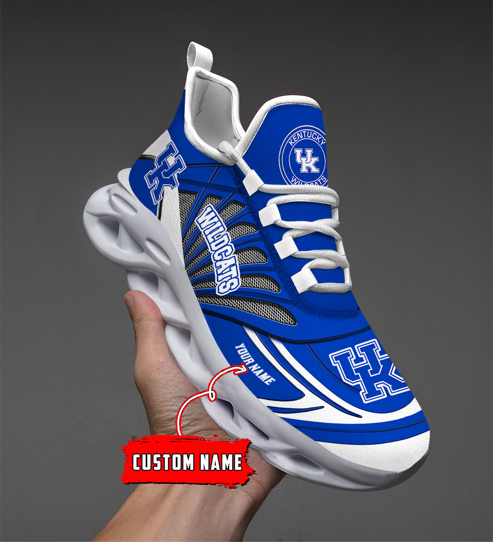 Custom Name 12 Kentucky Wildcats PERSONALIZED MAX SOUL SHOES DS001 - Famjoys Custom Name 12 Kentucky Wildcats PERSONALIZED MAX SOUL SHOES DS001 - Famjoys