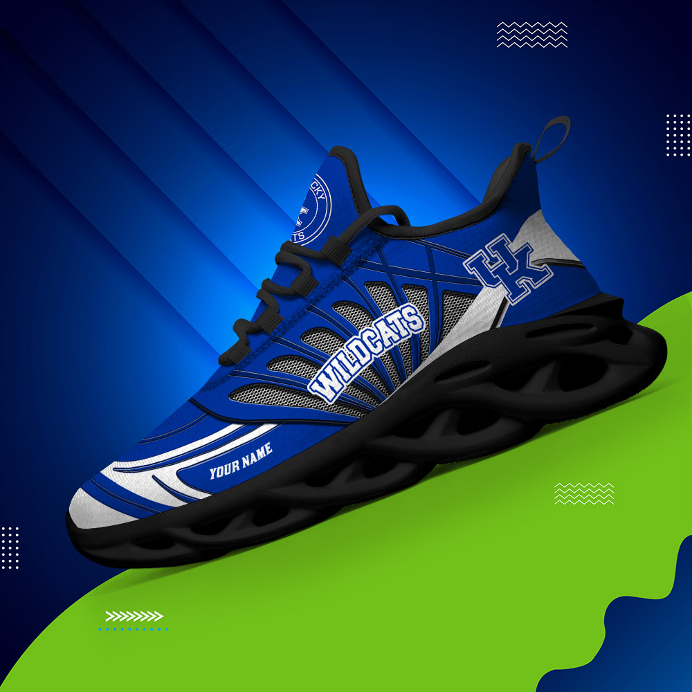Custom Name 12 Kentucky Wildcats PERSONALIZED MAX SOUL SHOES DS001 - Famjoys Custom Name 12 Kentucky Wildcats PERSONALIZED MAX SOUL SHOES DS001 - Famjoys