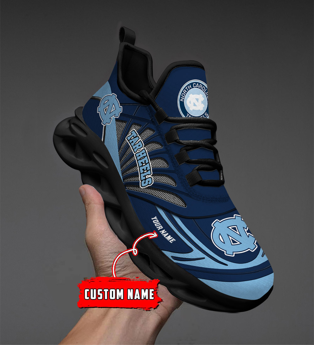 Custom Name 20 North Carolina Tar Heels PERSONALIZED MAX SOUL SHOES DS001 - Famjoys Custom Name 20 North Carolina Tar Heels PERSONALIZED MAX SOUL SHOES DS001 - Famjoys