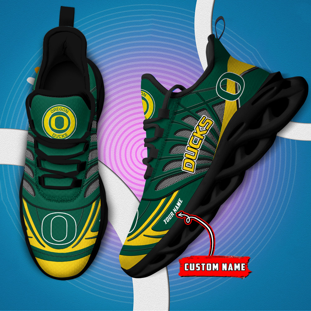 Custom Name 26 Oregon Ducks PERSONALIZED MAX SOUL SHOES DS001 - Famjoys Custom Name 26 Oregon Ducks PERSONALIZED MAX SOUL SHOES DS001 - Famjoys