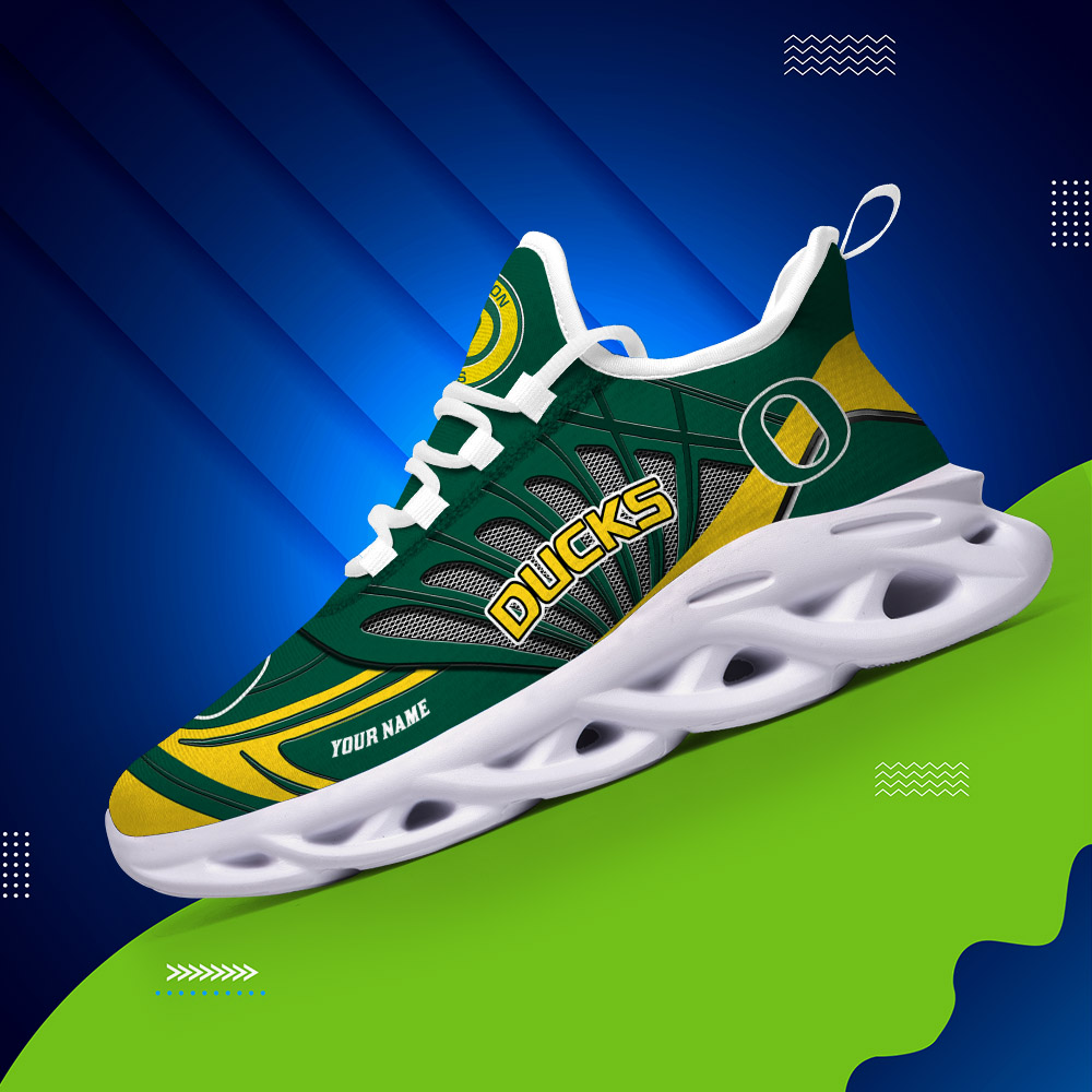 Custom Name 26 Oregon Ducks PERSONALIZED MAX SOUL SHOES DS001 - Famjoys Custom Name 26 Oregon Ducks PERSONALIZED MAX SOUL SHOES DS001 - Famjoys