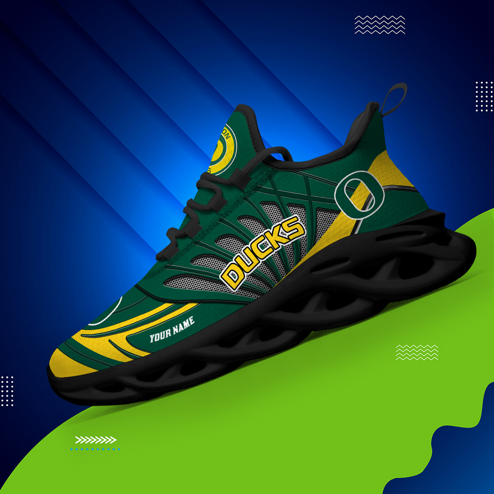 Custom Name 26 Oregon Ducks PERSONALIZED MAX SOUL SHOES DS001 - Famjoys Custom Name 26 Oregon Ducks PERSONALIZED MAX SOUL SHOES DS001 - Famjoys