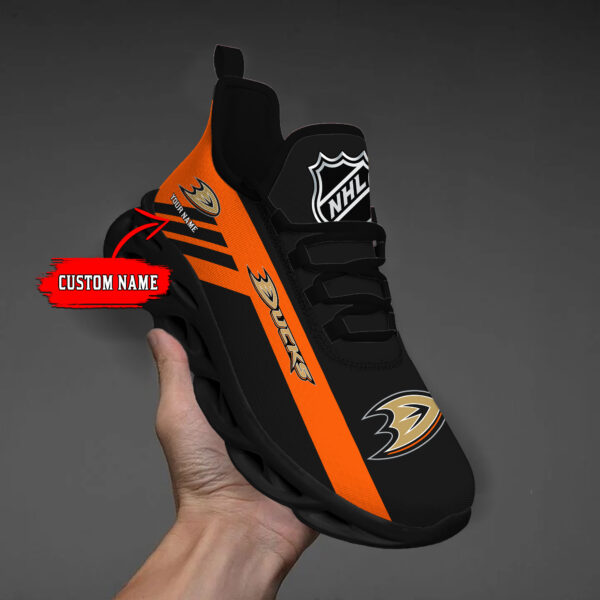 Custom Name Anaheim Ducks PERSONALIZED MAX SOUL SHOES DS004 - Famjoys Custom Name Anaheim Ducks PERSONALIZED MAX SOUL SHOES DS004 - Famjoys