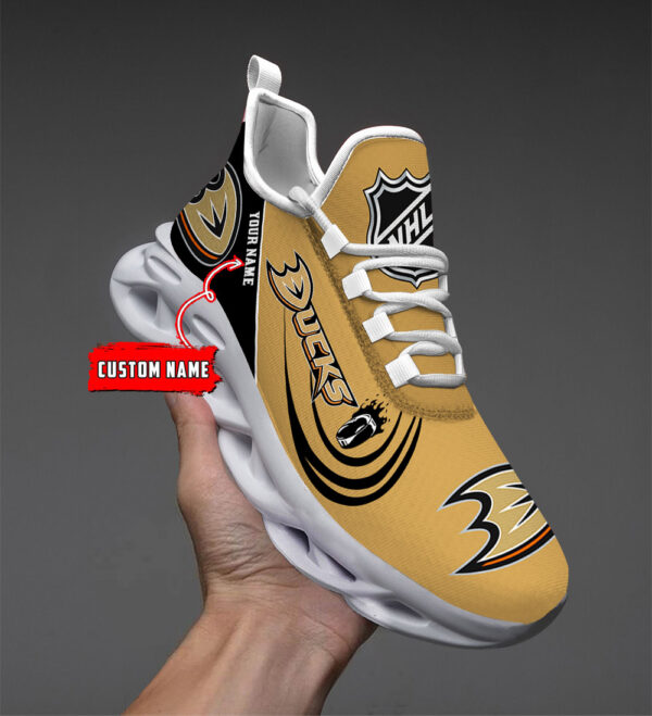 Custom Name Anaheim Ducks PERSONALIZED MAX SOUL SHOES DS006 - Famjoys Custom Name Anaheim Ducks PERSONALIZED MAX SOUL SHOES DS006 - Famjoys