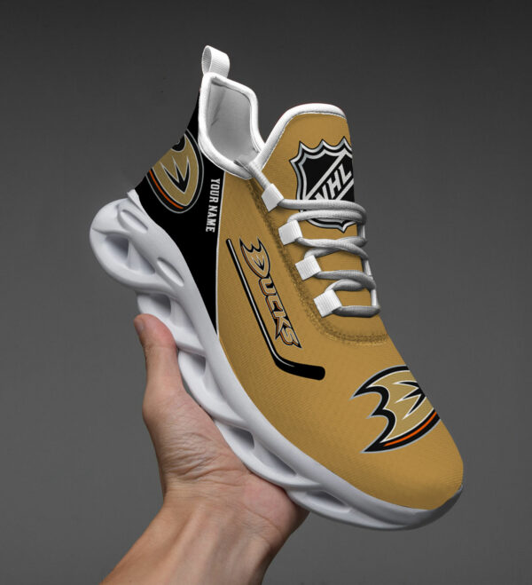 Custom Name Anaheim Ducks PERSONALIZED MAX SOUL SHOES DS006 NEW 2022 M1 - Famjoys Custom Name Anaheim Ducks PERSONALIZED MAX SOUL SHOES DS006 NEW 2022 M1 - Famjoys