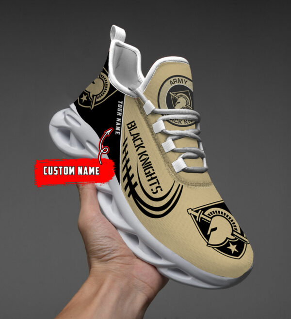 Custom Name Army Black Knights PERSONALIZED MAX SOUL SHOES DS006 - Famjoys Custom Name Army Black Knights PERSONALIZED MAX SOUL SHOES DS006 - Famjoys