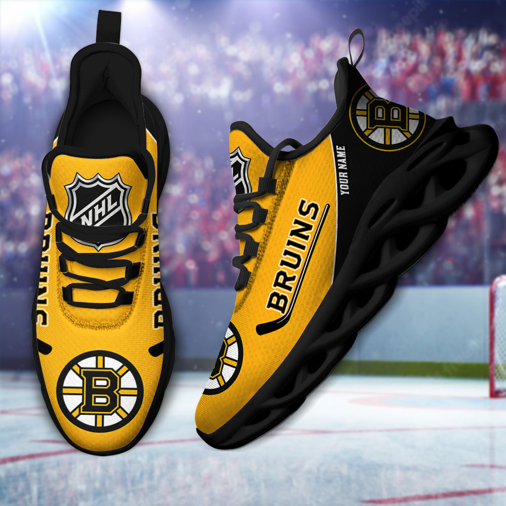 Custom Name Boston bruinsmrelated_Boston bruins PERSONALIZED MAX SOUL SHOES DS006 NEW 2022 M1 - Famjoys Custom Name Boston bruinsmrelated_Boston bruins PERSONALIZED MAX SOUL SHOES DS006 NEW 2022 M1 - Famjoys