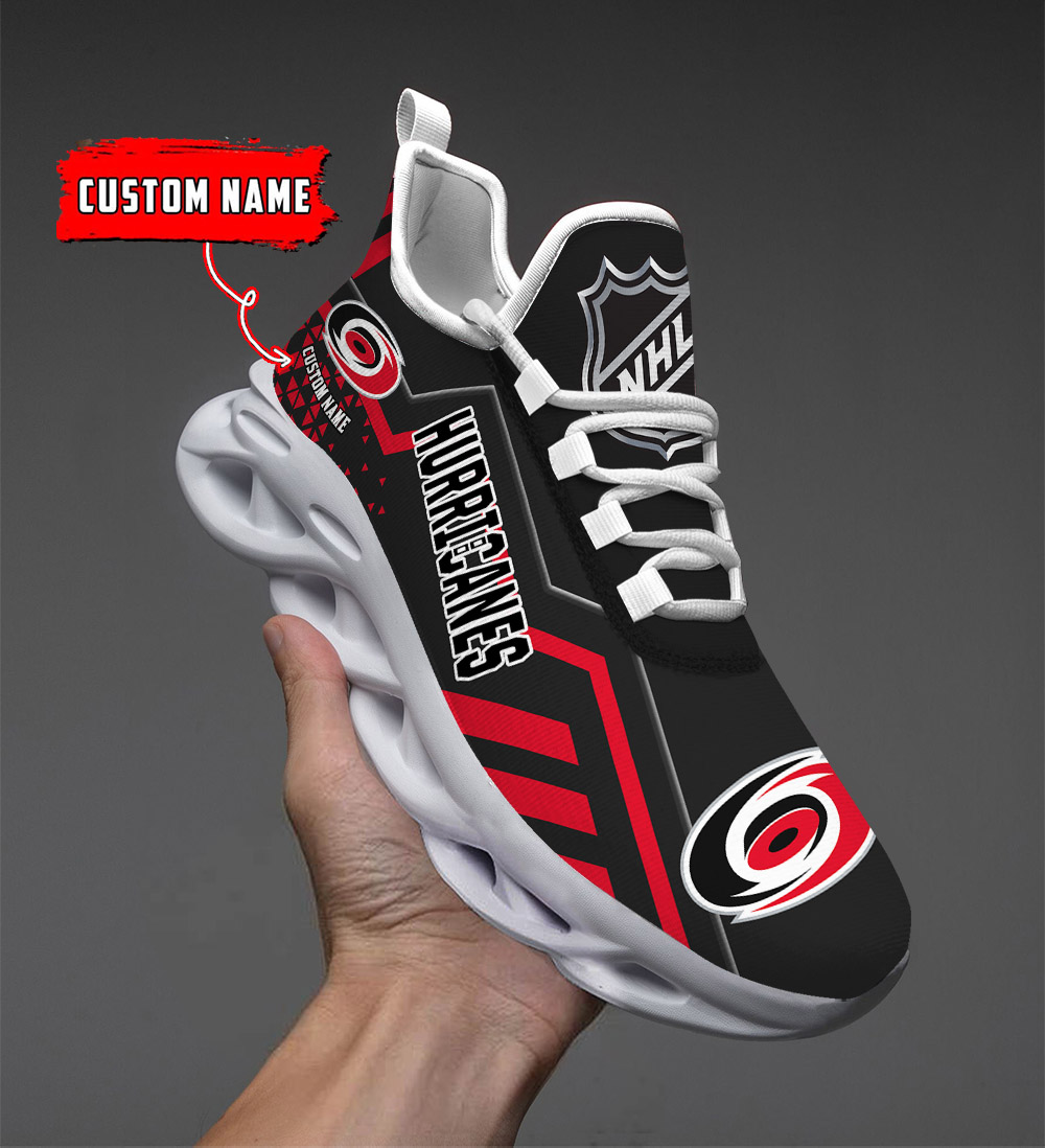Custom Name Carolina Hurricanes PERSONALIZED MAX SOUL SHOES DS001 NEW 2022 - Famjoys Custom Name Carolina Hurricanes PERSONALIZED MAX SOUL SHOES DS001 NEW 2022 - Famjoys