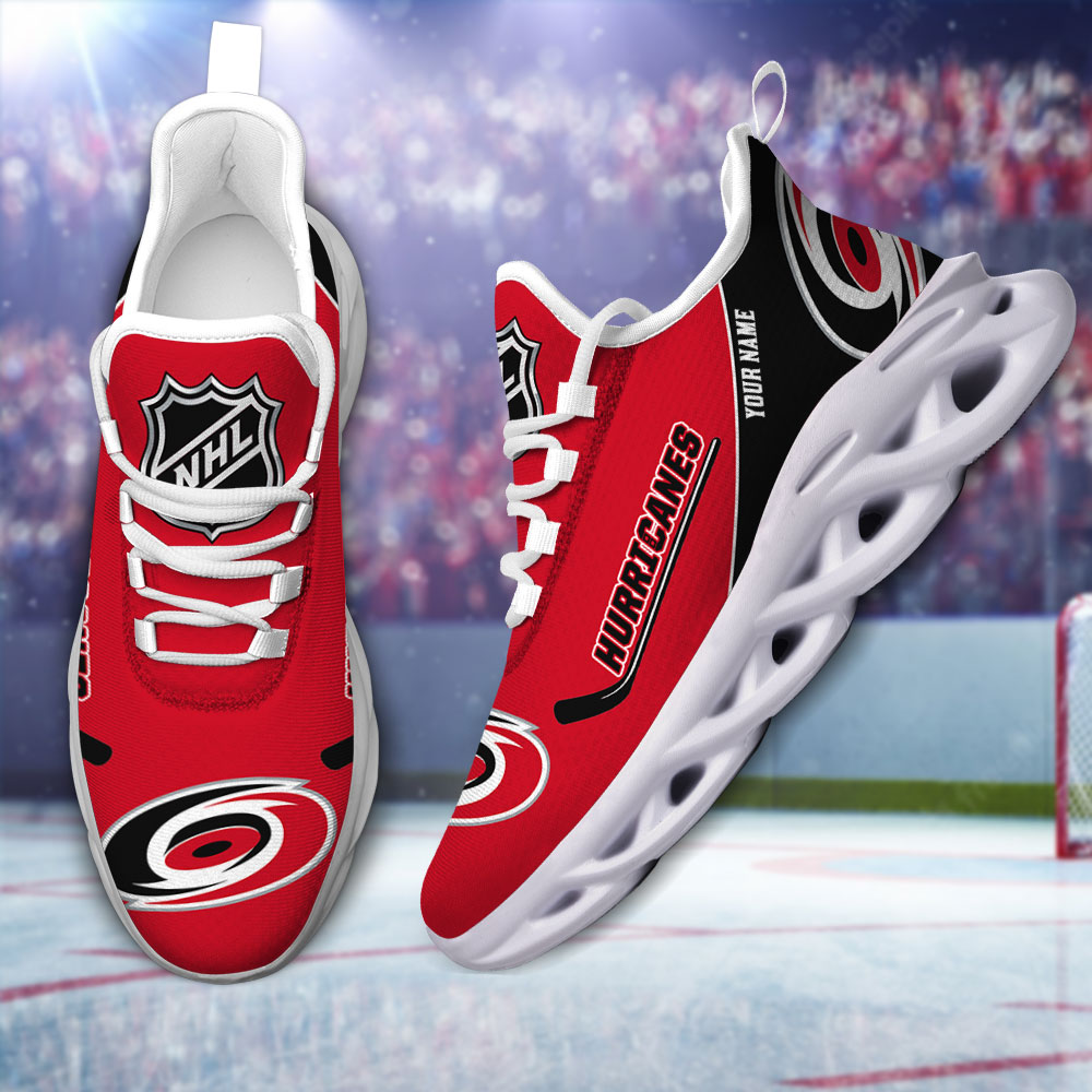 Custom Name Carolina Hurricanes PERSONALIZED MAX SOUL SHOES DS006 NEW 2022 M1 - Famjoys Custom Name Carolina Hurricanes PERSONALIZED MAX SOUL SHOES DS006 NEW 2022 M1 - Famjoys