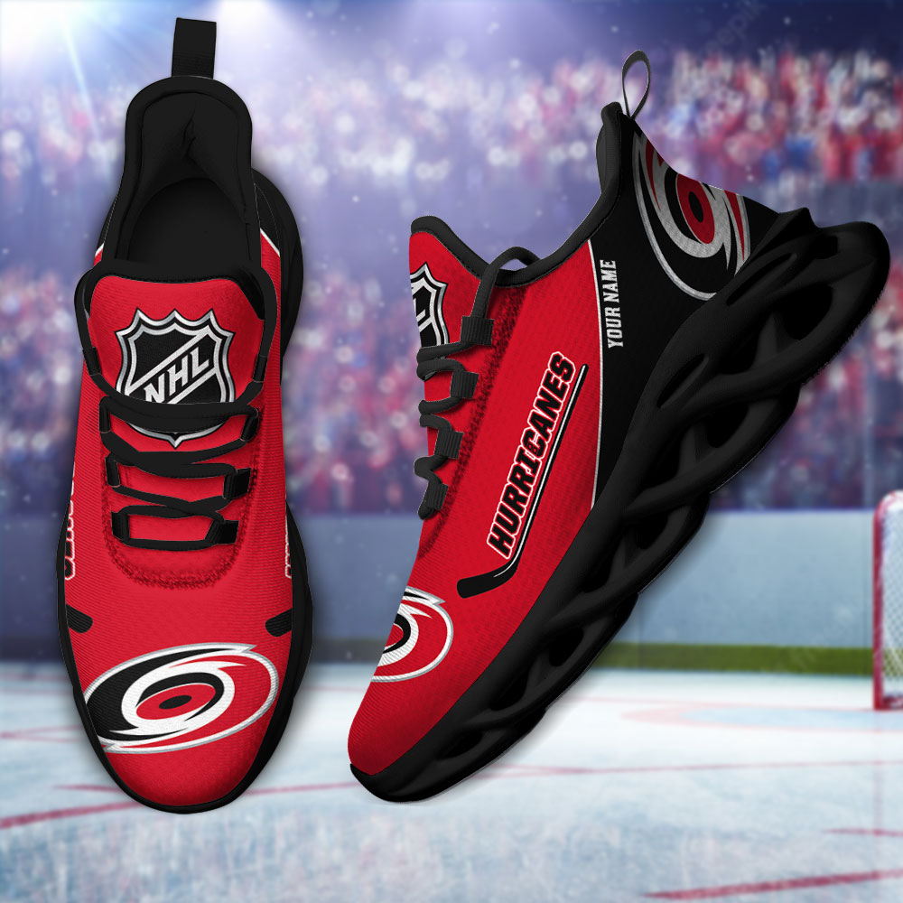 Custom Name Carolina Hurricanes PERSONALIZED MAX SOUL SHOES DS006 NEW 2022 M1 - Famjoys Custom Name Carolina Hurricanes PERSONALIZED MAX SOUL SHOES DS006 NEW 2022 M1 - Famjoys