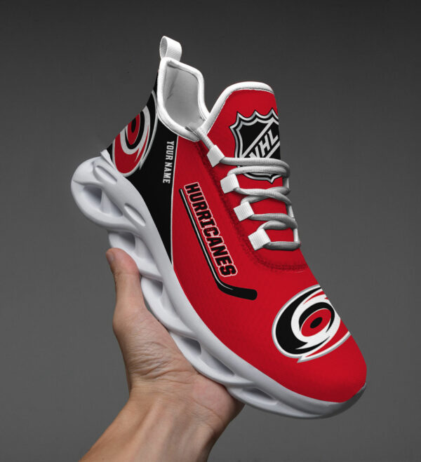 Custom Name Carolina Hurricanes PERSONALIZED MAX SOUL SHOES DS006 NEW 2022 M1 - Famjoys Custom Name Carolina Hurricanes PERSONALIZED MAX SOUL SHOES DS006 NEW 2022 M1 - Famjoys