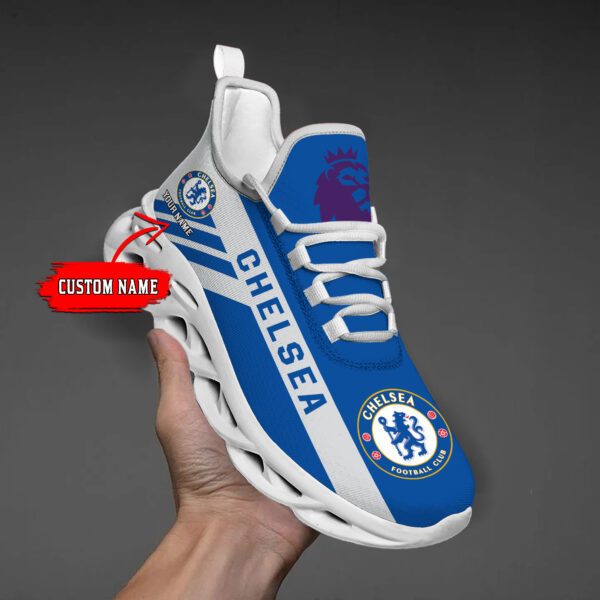 Custom Name Chelsea PERSONALIZED MAX SOUL SHOES DS006 EPL - Famjoys Custom Name Chelsea PERSONALIZED MAX SOUL SHOES DS006 EPL - Famjoys