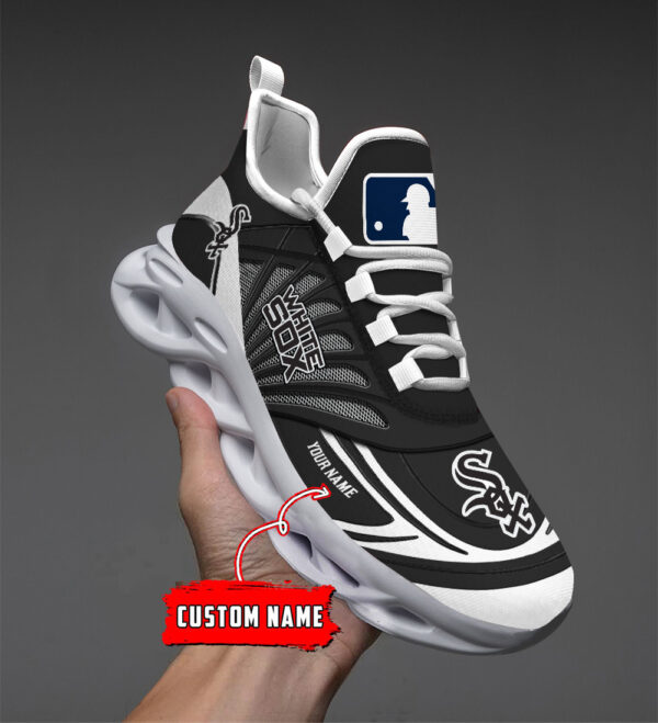 Custom Name Chicago White Sox PERSONALIZED MAX SOUL SHOES DS005 - Famjoys Custom Name Chicago White Sox PERSONALIZED MAX SOUL SHOES DS005 - Famjoys