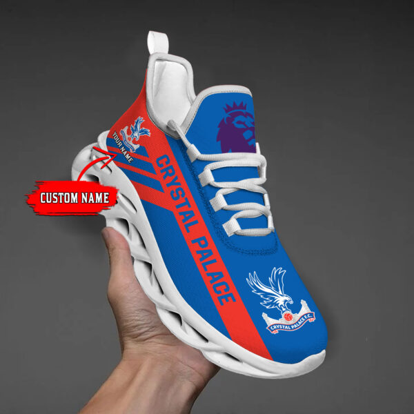 Custom Name Crystal Palace PERSONALIZED MAX SOUL SHOES DS006 EPL - Famjoys Custom Name Crystal Palace PERSONALIZED MAX SOUL SHOES DS006 EPL - Famjoys