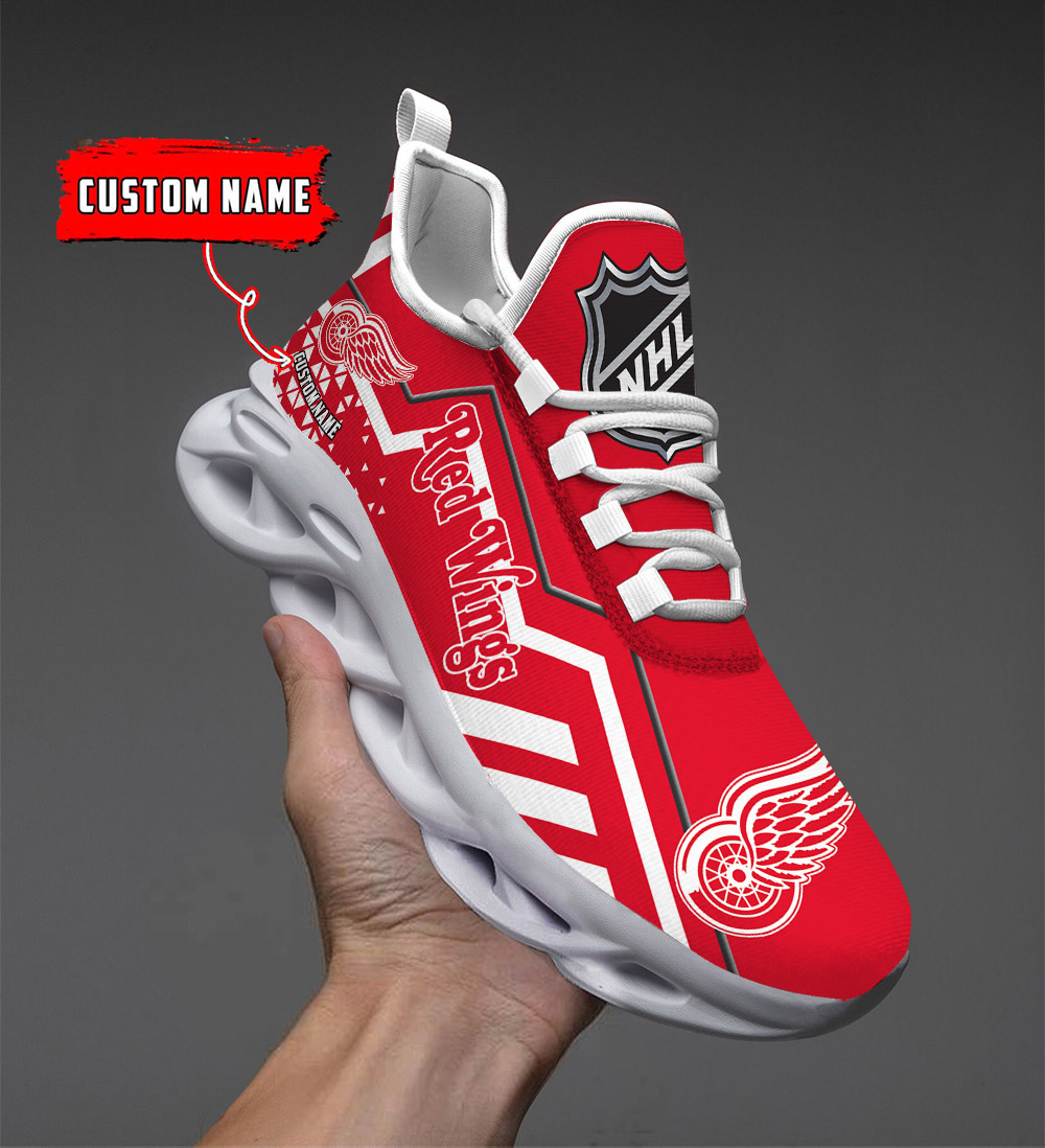 Custom Name Detroit Red Wings PERSONALIZED MAX SOUL SHOES DS001 NEW 2022 - Famjoys Custom Name Detroit Red Wings PERSONALIZED MAX SOUL SHOES DS001 NEW 2022 - Famjoys