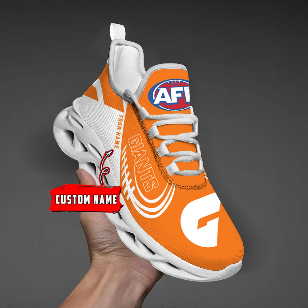 Custom Name Greater Western Sydney PERSONALIZED MAX SOUL SHOES DS006 - Famjoys Custom Name Greater Western Sydney PERSONALIZED MAX SOUL SHOES DS006 - Famjoys