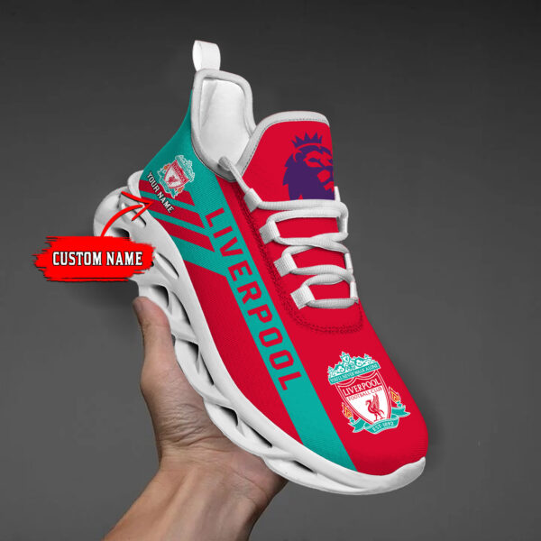 Custom Name Liverpool PERSONALIZED MAX SOUL SHOES DS006 EPL - Famjoys Custom Name Liverpool PERSONALIZED MAX SOUL SHOES DS006 EPL - Famjoys