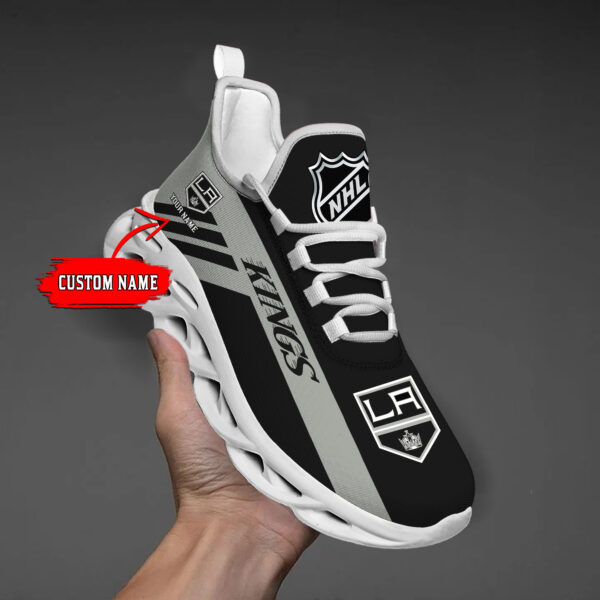 Custom Name Los Angeles Kings PERSONALIZED MAX SOUL SHOES DS004 - Famjoys Custom Name Los Angeles Kings PERSONALIZED MAX SOUL SHOES DS004 - Famjoys