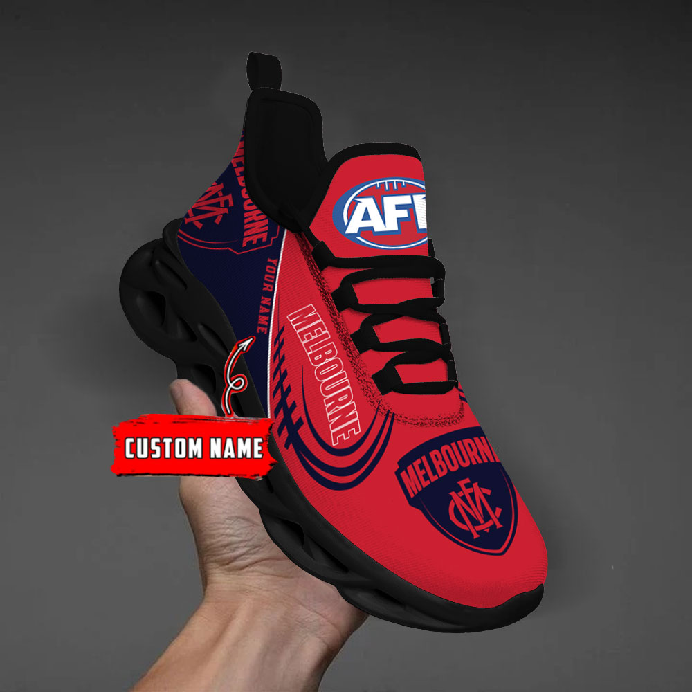 Custom Name Melbourne Demons PERSONALIZED MAX SOUL SHOES DS006 - Famjoys Custom Name Melbourne Demons PERSONALIZED MAX SOUL SHOES DS006 - Famjoys