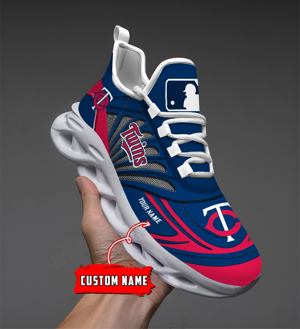 Custom Name Minnesota Twins PERSONALIZED MAX SOUL SHOES DS005 - Famjoys Custom Name Minnesota Twins PERSONALIZED MAX SOUL SHOES DS005 - Famjoys