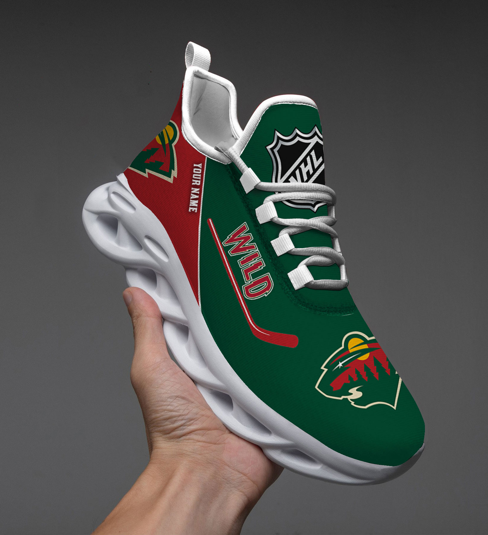 Custom Name Minnesota Wild PERSONALIZED MAX SOUL SHOES DS006 NEW 2022 M1 - Famjoys Custom Name Minnesota Wild PERSONALIZED MAX SOUL SHOES DS006 NEW 2022 M1 - Famjoys