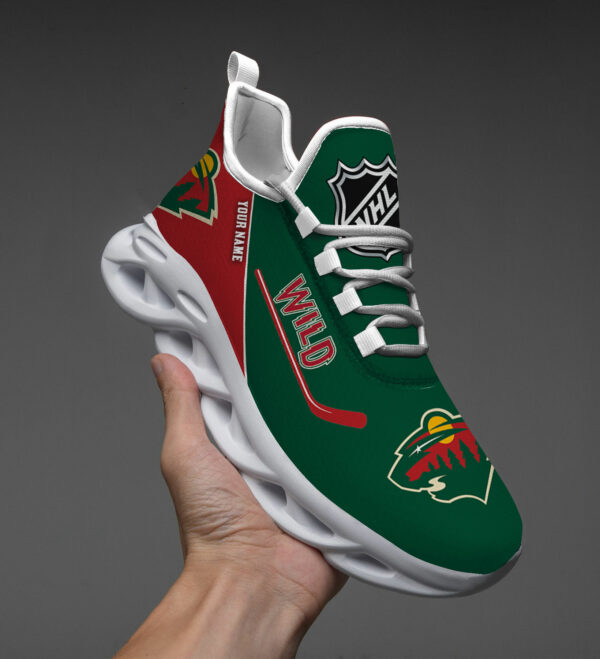Custom Name Minnesota Wild PERSONALIZED MAX SOUL SHOES DS006 NEW 2022 M1 - Famjoys Custom Name Minnesota Wild PERSONALIZED MAX SOUL SHOES DS006 NEW 2022 M1 - Famjoys
