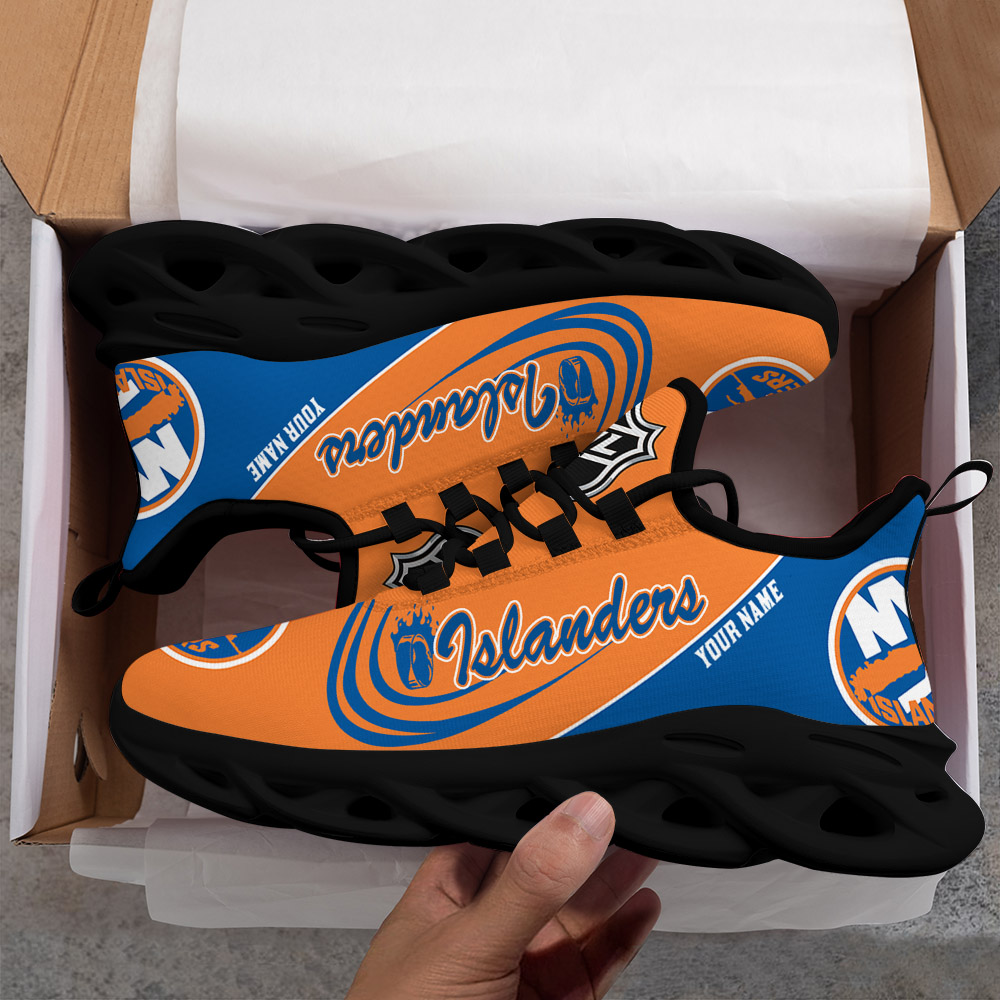 Custom Name New York Islanders PERSONALIZED MAX SOUL SHOES DS006 - Famjoys Custom Name New York Islanders PERSONALIZED MAX SOUL SHOES DS006 - Famjoys