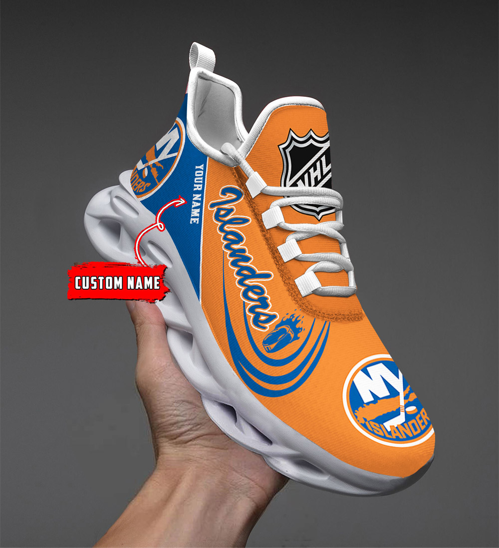 Custom Name New York Islanders PERSONALIZED MAX SOUL SHOES DS006 - Famjoys Custom Name New York Islanders PERSONALIZED MAX SOUL SHOES DS006 - Famjoys