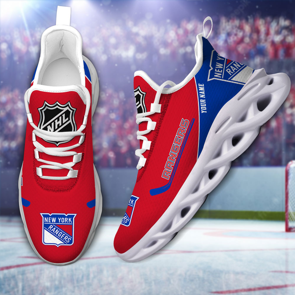 Custom Name New York Rangers PERSONALIZED MAX SOUL SHOES DS006 NEW 2022 M1 - Famjoys Custom Name New York Rangers PERSONALIZED MAX SOUL SHOES DS006 NEW 2022 M1 - Famjoys
