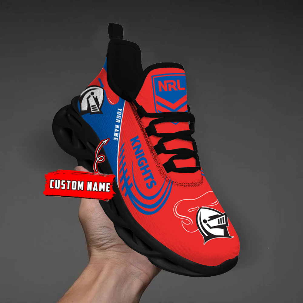 Custom Name Newcastle Knights PERSONALIZED MAX SOUL SHOES DS006 - Famjoys Custom Name Newcastle Knights PERSONALIZED MAX SOUL SHOES DS006 - Famjoys