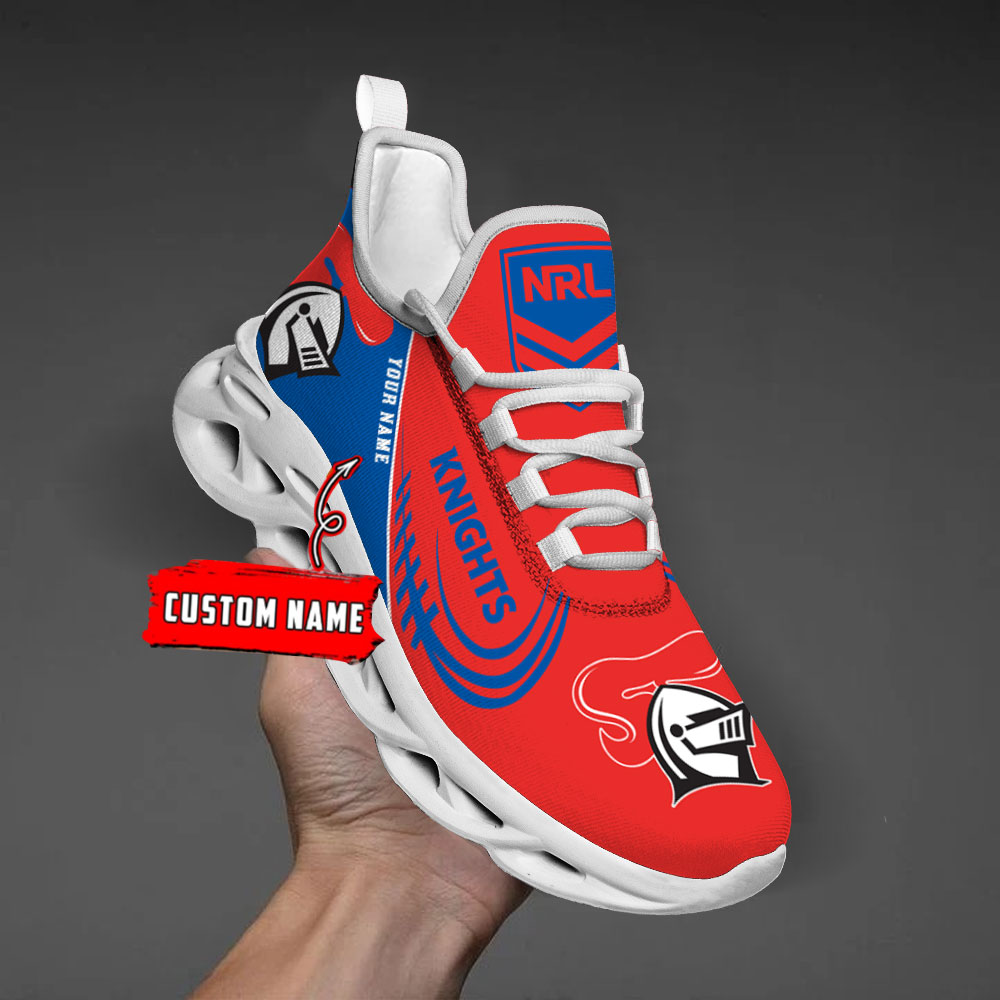 Custom Name Newcastle Knights PERSONALIZED MAX SOUL SHOES DS006 - Famjoys Custom Name Newcastle Knights PERSONALIZED MAX SOUL SHOES DS006 - Famjoys
